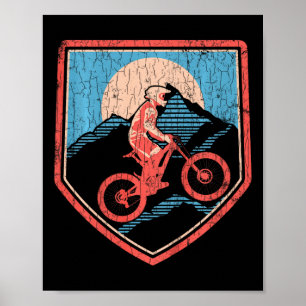Kids Mountain Bike Cycling Gifts Youth Boys _1 Poster