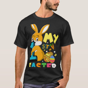 Kids My 1st Easter Bunny Christian Easter Day T-Shirt