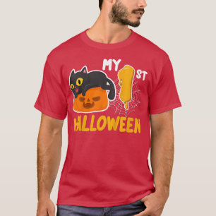 Kids My 1st Halloween Lazy Halloween Costume Cute  T-Shirt