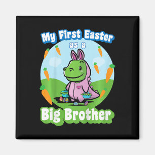 Kids My First Easter As A Big Brother Cute Easter  Magnet