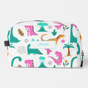 Kids Name Backpack Dinausor Back To School