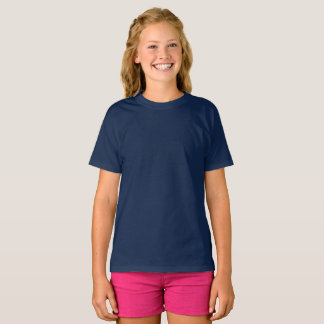 Kids Navy Blue T-Shirt / Customize