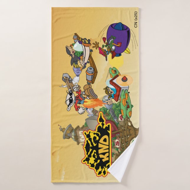 Kids Next Door BATTLE STATIONS! Wash Cloth (Bath Towel)