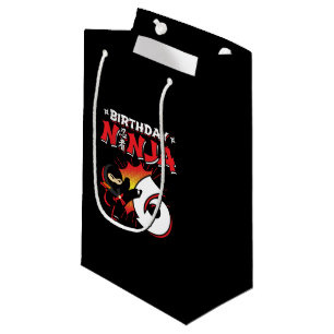Kids Ninja Birthday Party Gift - 6 Year Old Small Gift Bag