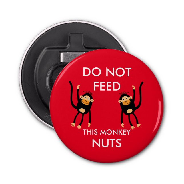 Kids Nut Allergy Warning Bottle Opener (Front)