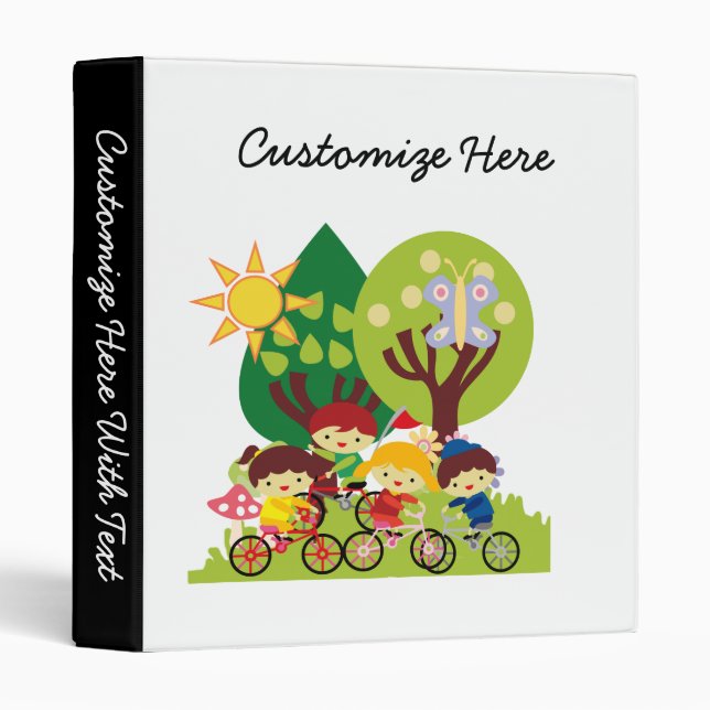 Kids on Bikes Binder (Front/Spine)