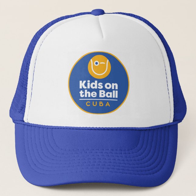 Kids on the Ball: CUBA Trucker Hat (Front)