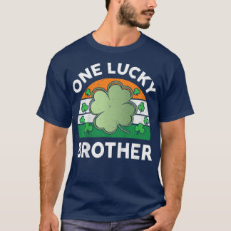 Kids One Lucky Brother St Patricks Day Shirt Toddl