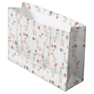 Kids One Silly Goose Cute Birthday Party Large Gift Bag