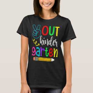 Kids Out Kindergarten Graduation Last Day Of Schoo T-Shirt