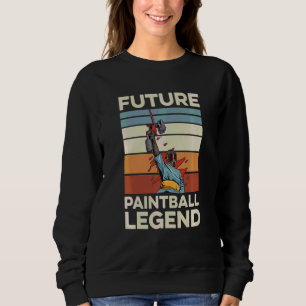 Kids Paintball Gaming For Your Future Paintballer Sweatshirt