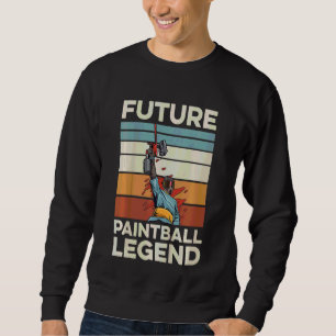 Kids Paintball Gaming For Your Future Paintballer Sweatshirt