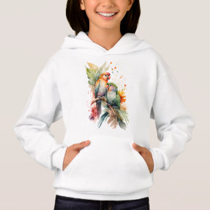 Kids Parrot Hooded Sweatshirt