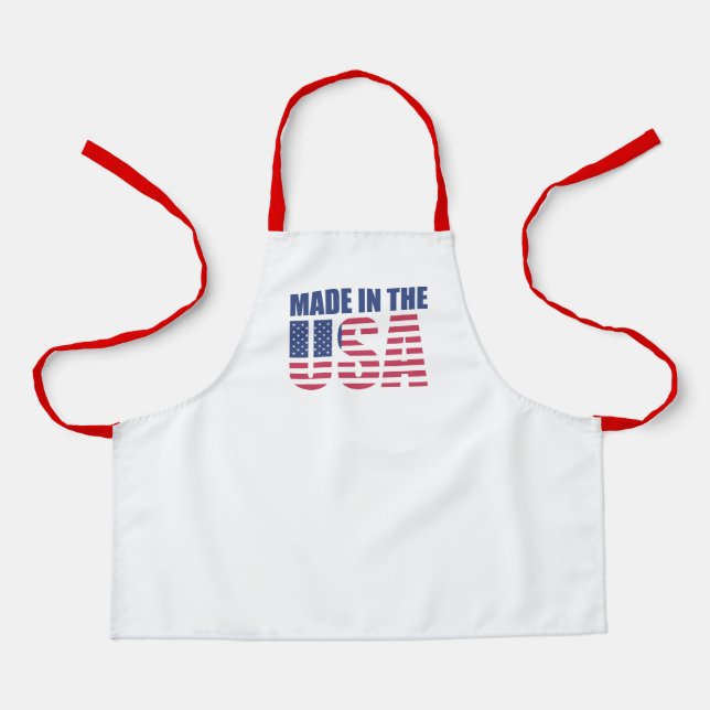 Kids Patriotic Apron (Front)
