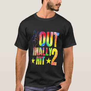 Kids Peace Out Finally Hit 2 Year Old 2nd Birthday T-Shirt
