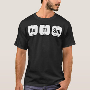 Kids Periodic Table for Autistic Asd Adhd Autism A T-Shirt
