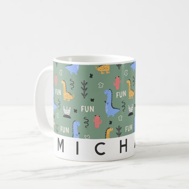 Kids Personalised Children's mug (Front Left)