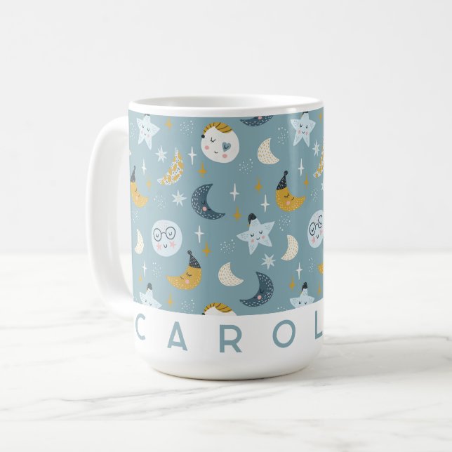 Kids Personalised Children's mug (Front Left)