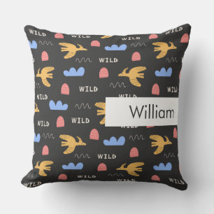 Kids Personalised  Throw Pillow