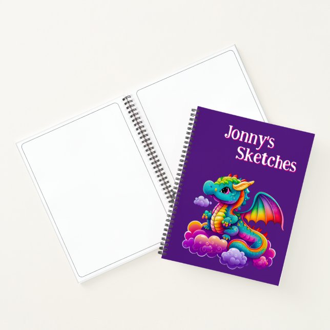 Kids Personalize Sketch Notebook (Inside)