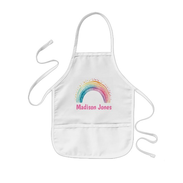 Kids personalized apron (Front)