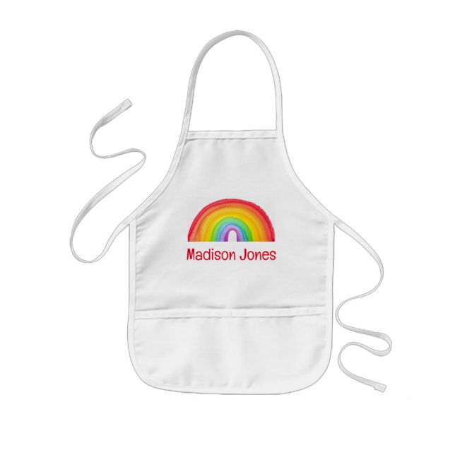 Kids personalized apron (Front)