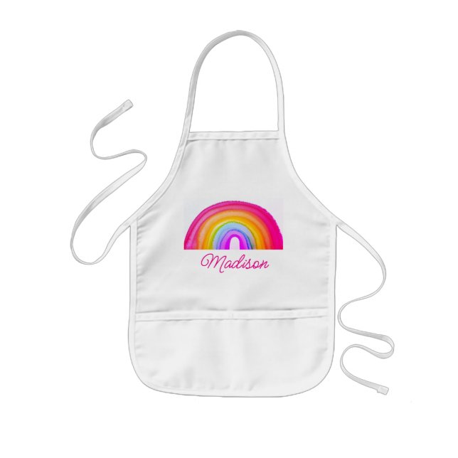 Kids personalized apron (Front)