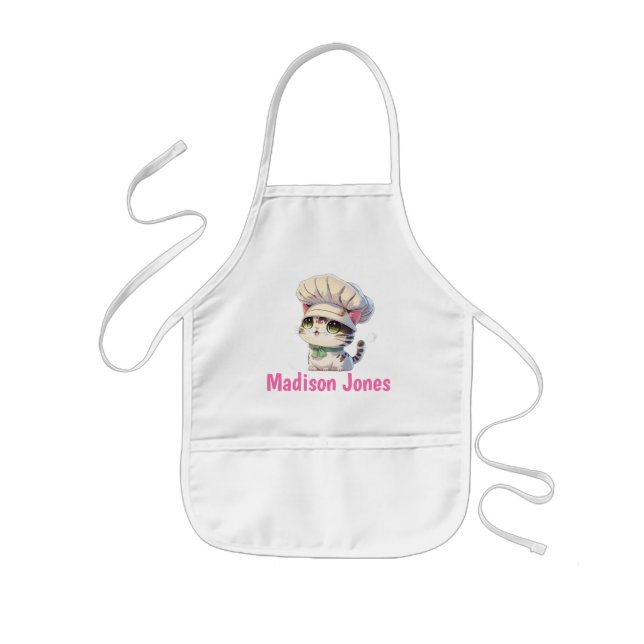 Kids personalized apron (Front)