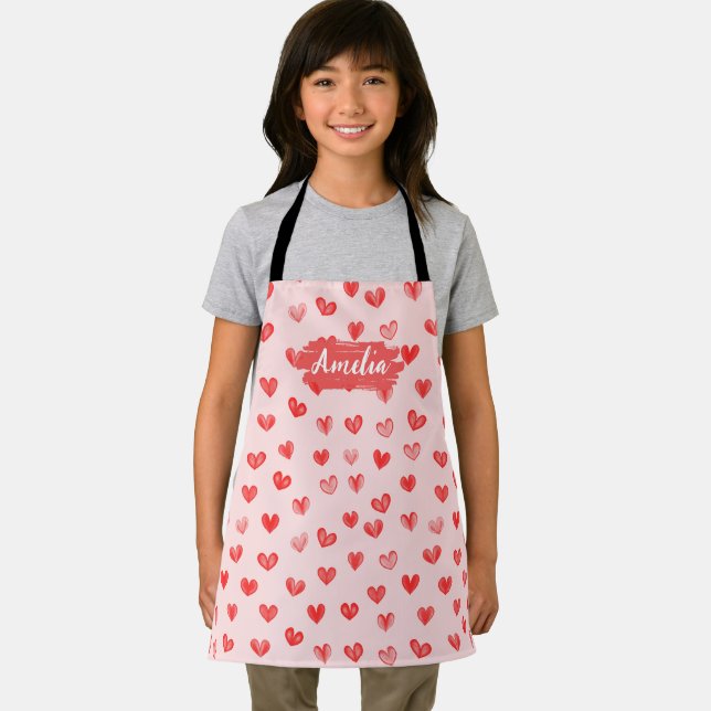 Kids Personalized Chef Apron, Cooking Baking BBQ Apron (Insitu)
