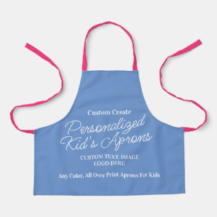 Kids Personalized Chef Apron - Custom Name Design