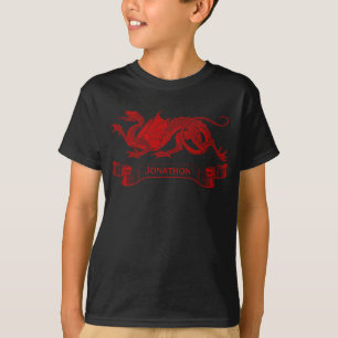 Kid's Personalized Dragon T-shirt