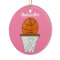 Kids Personalized Girl Basketball Pink Keepsake