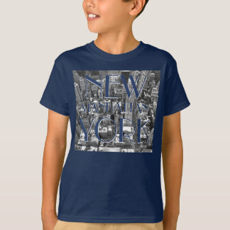 Kid's Personalized New York T-shirts NYC Souvenir