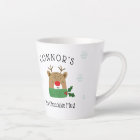 Kids Personalized Reindeer Hot Chocolate Mug