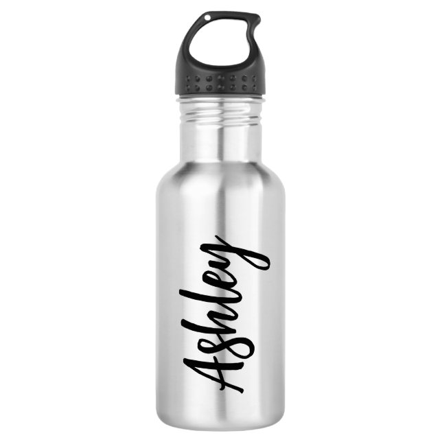 Kids Personalized Water Bottle with – Custom Name (Front)