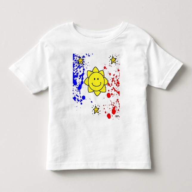 Kids Philippine flag shirt (Front)