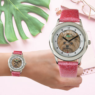 Kids PHOTO NAME Watch - Pet Friends Family
