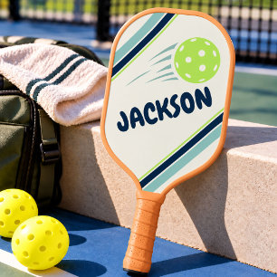 Kids Pickleball Custom Name Number & Nickname Paddle