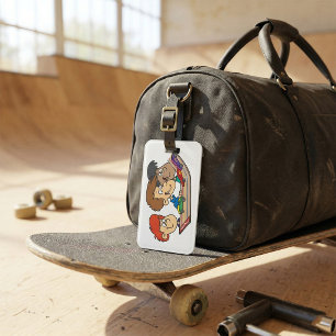 Kids Pinewood Derby Car Race Luggage Tag