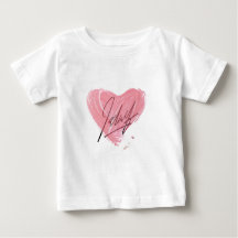 Kids Pink Heart T-Shirt