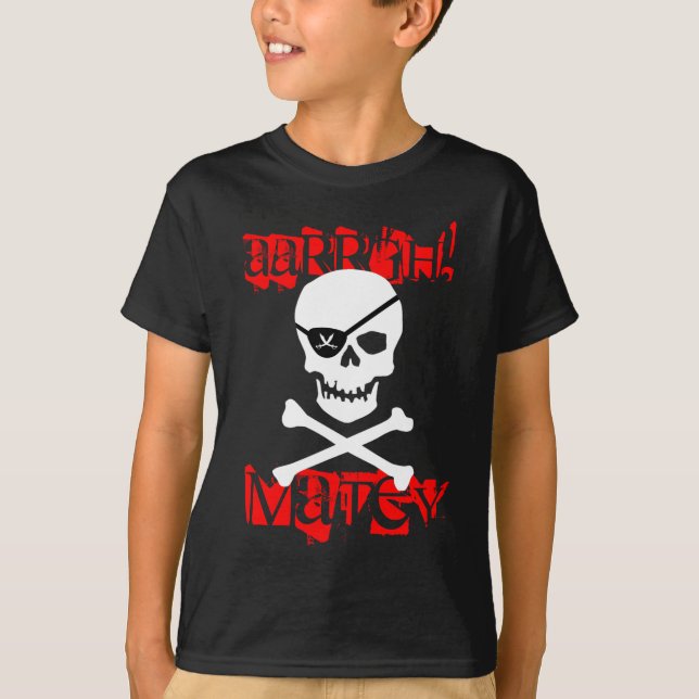 Kids Pirate T-Shirt (Front)