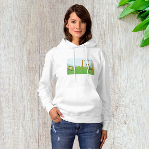 Kids Playing on Tire Swing Hoodie