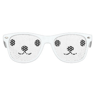 Kid's Polar Bear Summer Fun Sunglasses (White)