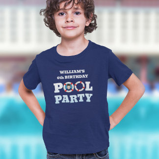 Kids Pool Party T-Shirt