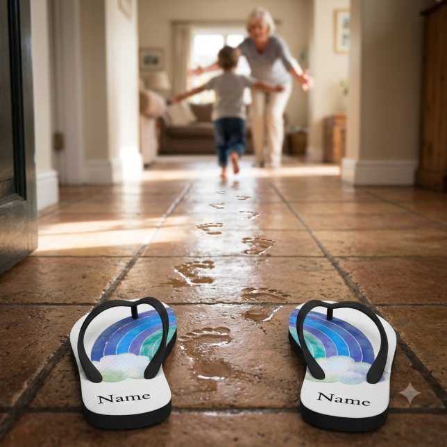 kids' pool slides rainbow kid's flip flops (Creator Uploaded)