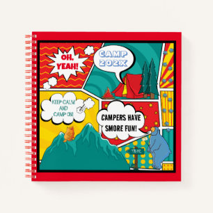 Kid's Pop Art Summer Camp Notebook