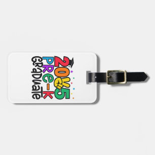 Kids Pre-K Grad 2025 Preschool Prek Graduation Luggage Tag