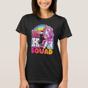 Kids Pre K Squad Flossing Unicorn Back To School G T-Shirt