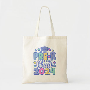 Kids PreK Grad 2024 Preschool Graduation Tote Bag