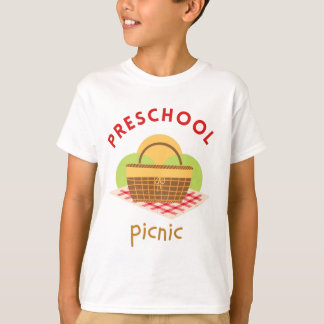 Kids Preschool Picnic T-shirt